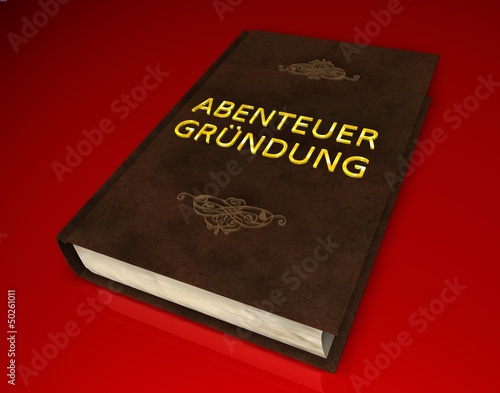 Illustration: 3D Buch II - Abenteuer Gründung 3D Buch II - Abenteuer Gründung