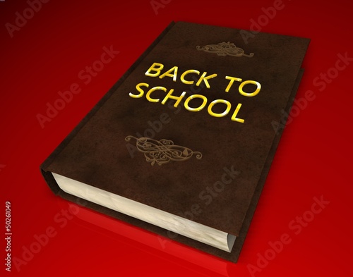 Illustration: 3D Buch II - Back to School 3D Buch II - Back to School