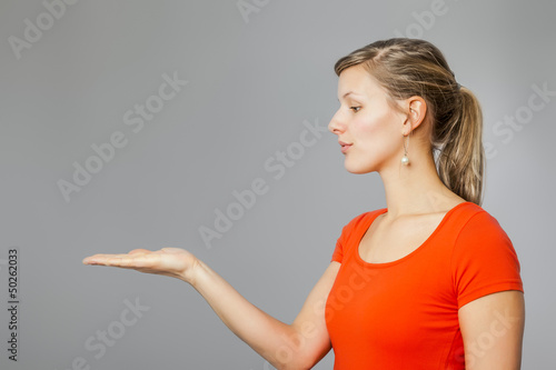 Photo: woman presenting woman presenting