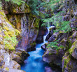 Waterfall in forest