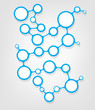 The round shape structure with connections
