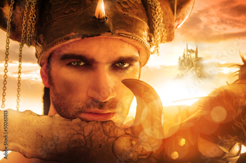 Photo: Warrior face Warrior face