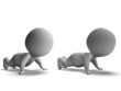 Push Ups Or Pressups Done By 3d Characters