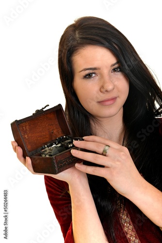 Photo: femme médiévale femme médiévale
