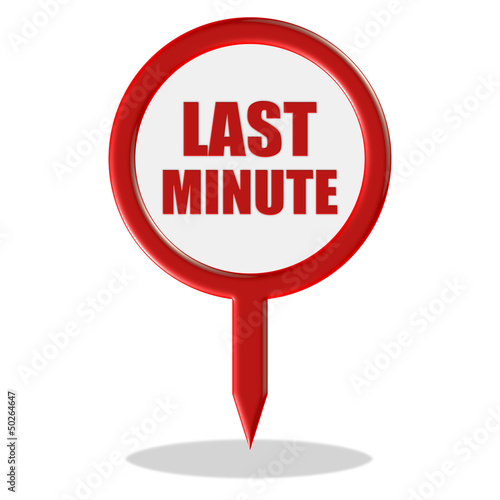 Illustration: Pointer rot LAST MINUTE Pointer rot LAST MINUTE