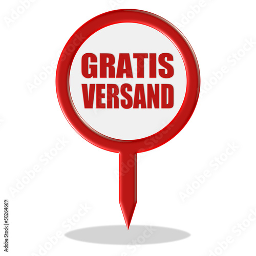 Illustration: Pointer rot GRATIS VERSAND Pointer rot GRATIS VERSAND