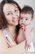 Mom with baby