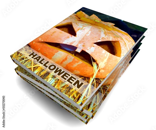 Illustration: 3D Buch III - Halloween 3D Buch III - Halloween