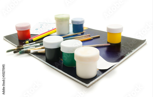 Photo: Art supplies are on the album Art supplies are on the album