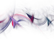Amazing abstract dark blue and pink waves on white background