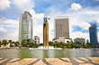 Selamat Datang Monument and fountain,  Jakarta, Indonesia.