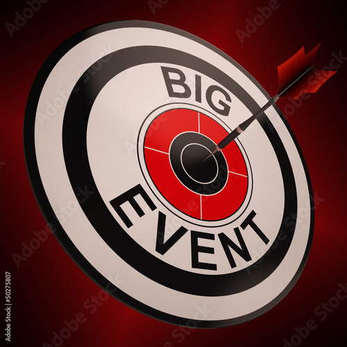 Illustration: Big Event Shows Upcoming Festival Big Event Shows Upcoming Festival