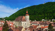 Black Church and Tampa mountain, Brasov, Romania
