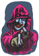 Psycho killer - An hand drawing converted into vector
