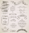 Hand Drawn Vintage Elements