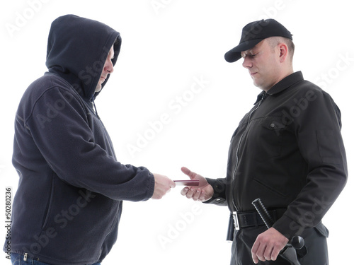 Photo: ID checking ID checking