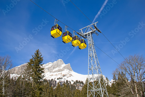 Photo: Winter in the alps Winter in the alps