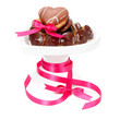 Chocolate pralines and cookies