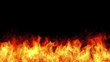 abstract flame, igniting fire, alpha-channel included. HD
