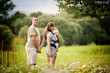 Family on the farm