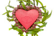 Lucky Bamboo heart shape