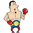 Cartoon Boxer