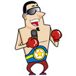 Cartoon Boxer