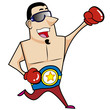Cartoon Boxer