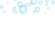 Blasen, Blau, Wasser, Bewegung
