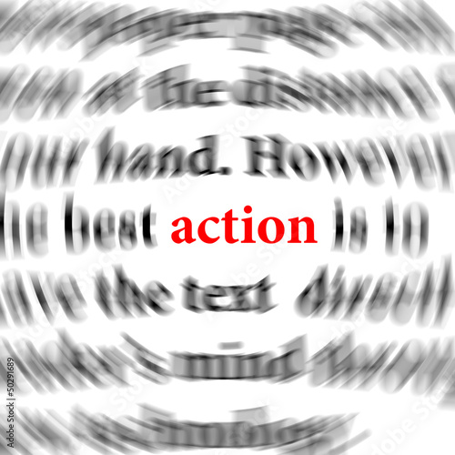 Illustration: action action