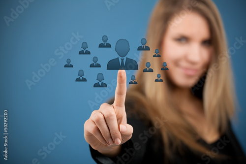 Photo: Human resources and CRM Human resources and CRM