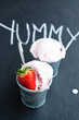 Foto: Strawberry ice cream Strawberry ice cream