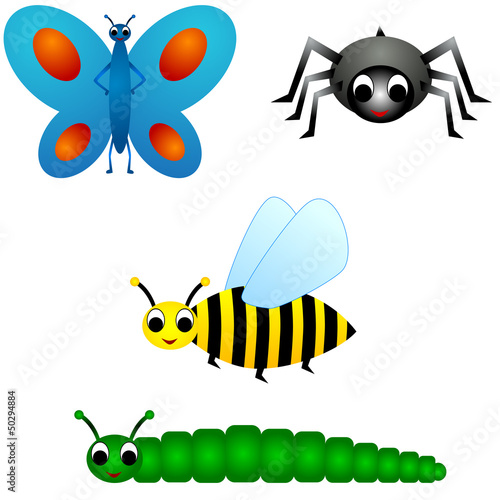 Vector: Vector Insects set Vector Insects set