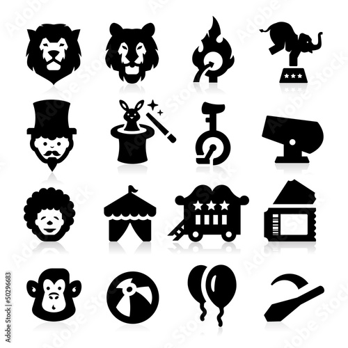 Vector: Circus Icons Circus Icons