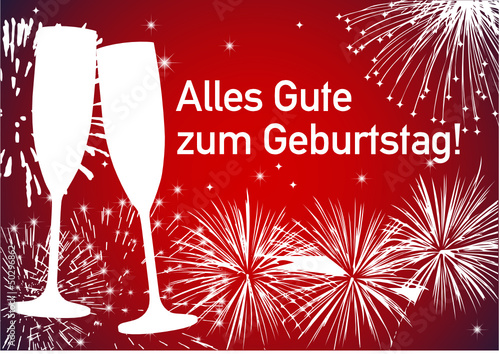 Vector: Alles gute zum Geburtstag Alles gute zum Geburtstag