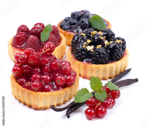Photo: Kleine Obstkuchen Kleine Obstkuchen