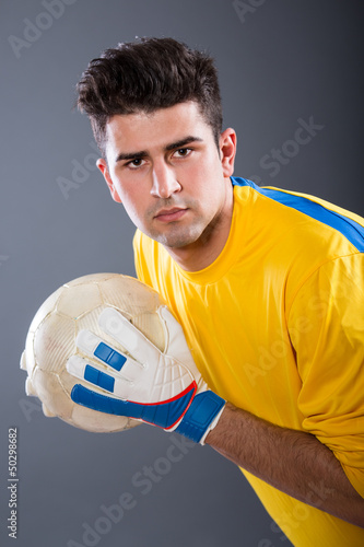 Photo: soccer goalkeeper soccer goalkeeper