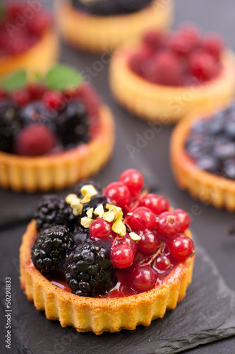 Photo: Kleine Obstkuchen Kleine Obstkuchen