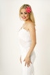 white summer dress