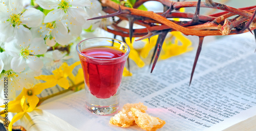 Photo: Taking Communion Taking Communion