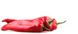 red hot chili pepper isolated on a white background