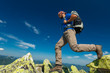 Hiking in Carpathian mountains