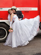 groom and the bride