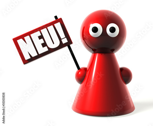 Photo: NEU! Button, Icon NEU! Button, Icon
