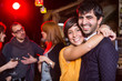 Group of Friends in a Night Club