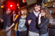 Group of Friends in a Night Club