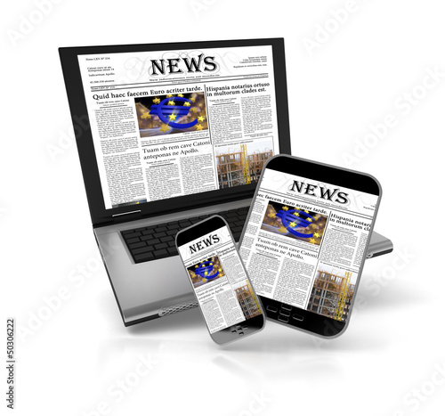 Illustration: Internet news Internet news