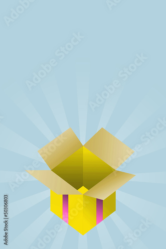 Illustration: Gift box Gift box
