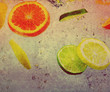 fruit on textured background