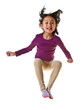 Photo: Girl on isolated background Girl on isolated background